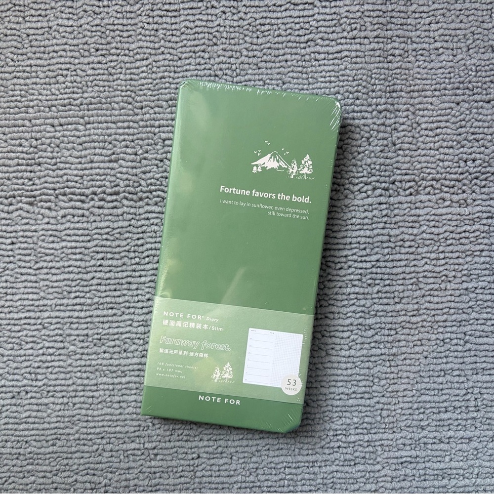 Weeks Planner / Notebook (Undated)